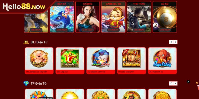 CEO Hào Dimo Hệ thống game đa dạng